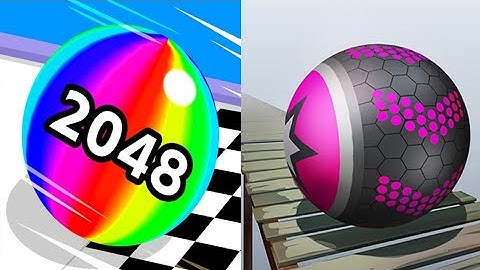 Balls Run 2048 VS Rollance Adventure Balls SpeedRun Gameplay Android iOS #1