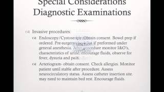 Urinary Elimination: Nursing Process