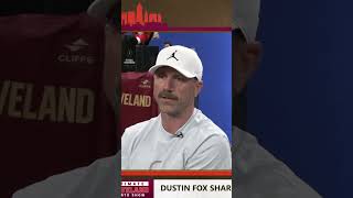Dustin Fox on Coach Jim Tressel entering Ohio State's ring of honor #buckeyenation