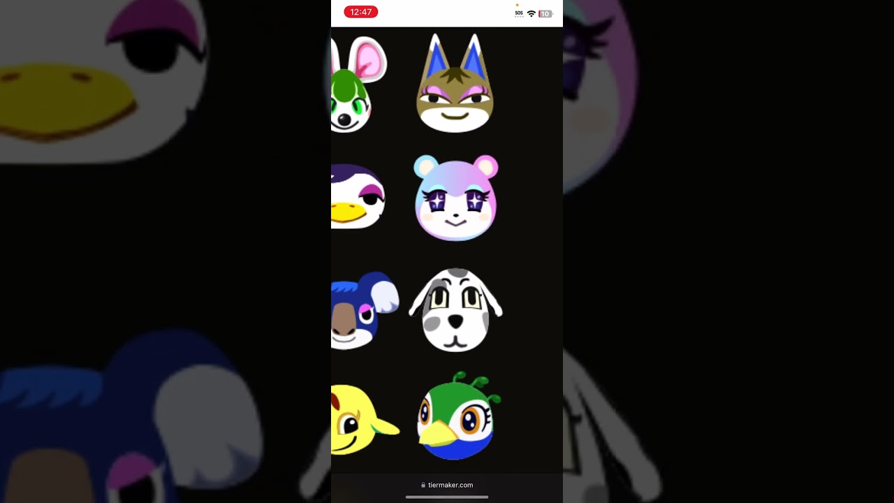 Ranking snooty villagers in ACNH