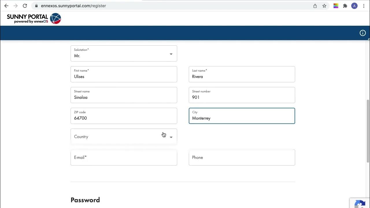 Registro Sunny Portal By ennexOS YouTube