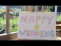 【スケッチブックリレー】結婚式メッセージビデオ