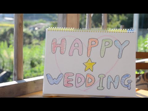 スケッチブックリレー 結婚式メッセージビデオ Youtube