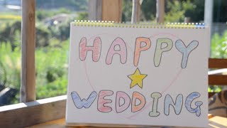 スケッチブックリレー 結婚式メッセージビデオ Youtube