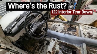 Prepping for Floor Replacement in the Volvo 122