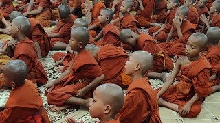 កម្មវិធីប្រទានឱវាទដល់សមណសិស្សវត្តប្រាសាទនាងខ្មៅ