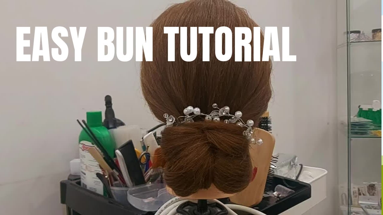 Paano gumawa ng criss cross bun hairstyle Wedding HAirstyLe Prom