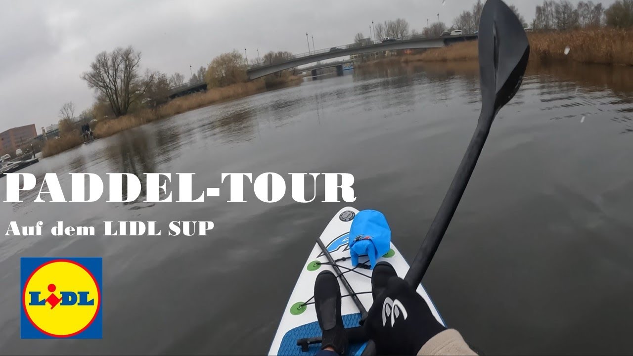 F2 Stand Up Paddle Board Lidl Erfahrungen F2 SUP von LIDL aufblasbares Stand-Up-Paddle-Board - Unboxing und Tour