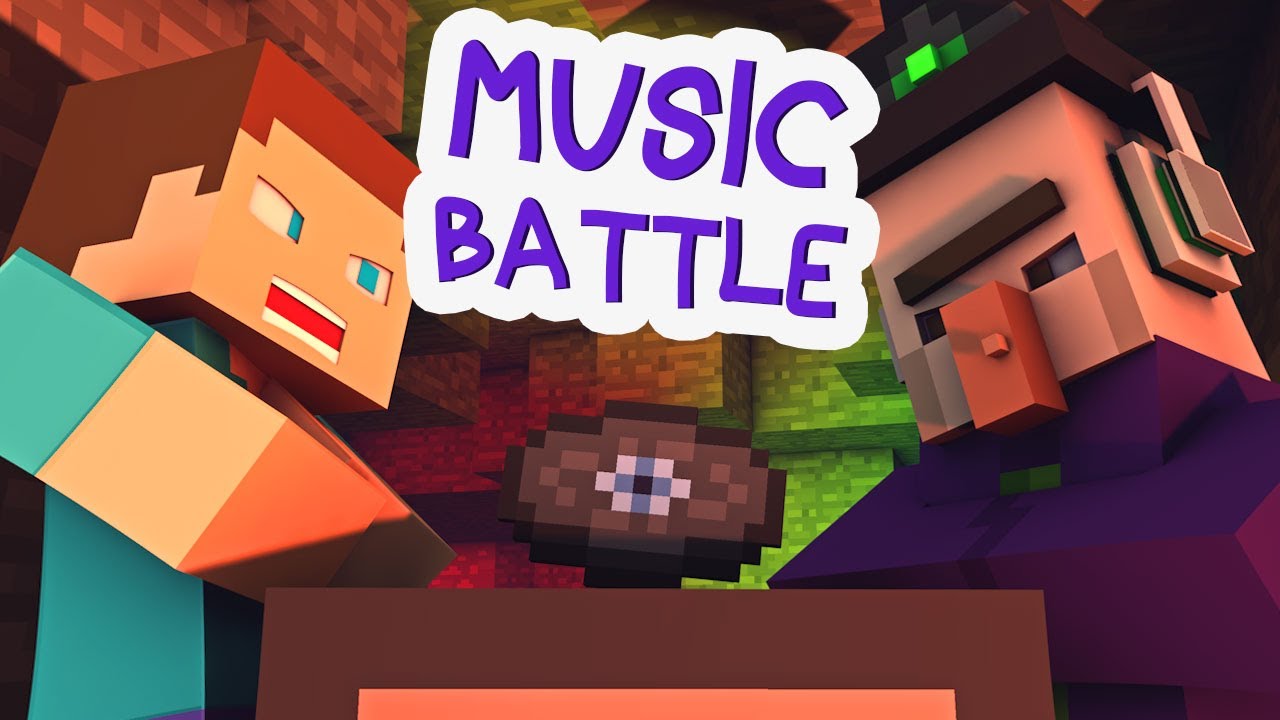 MUSIC BATTLE STEVE VS WITCH - MINECRAFT ANIMATION - YouTube