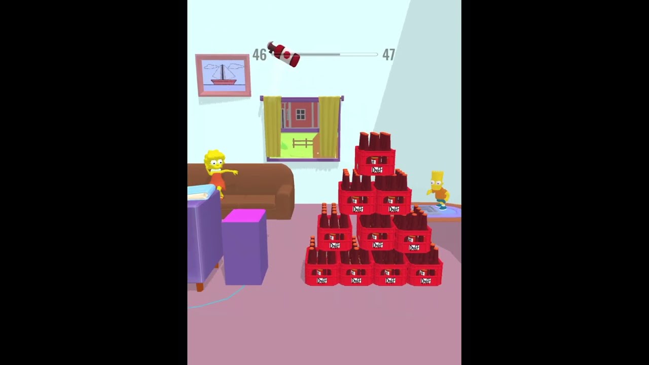 Bottle Jump 3D (2024) Longplay Simpsons iPad