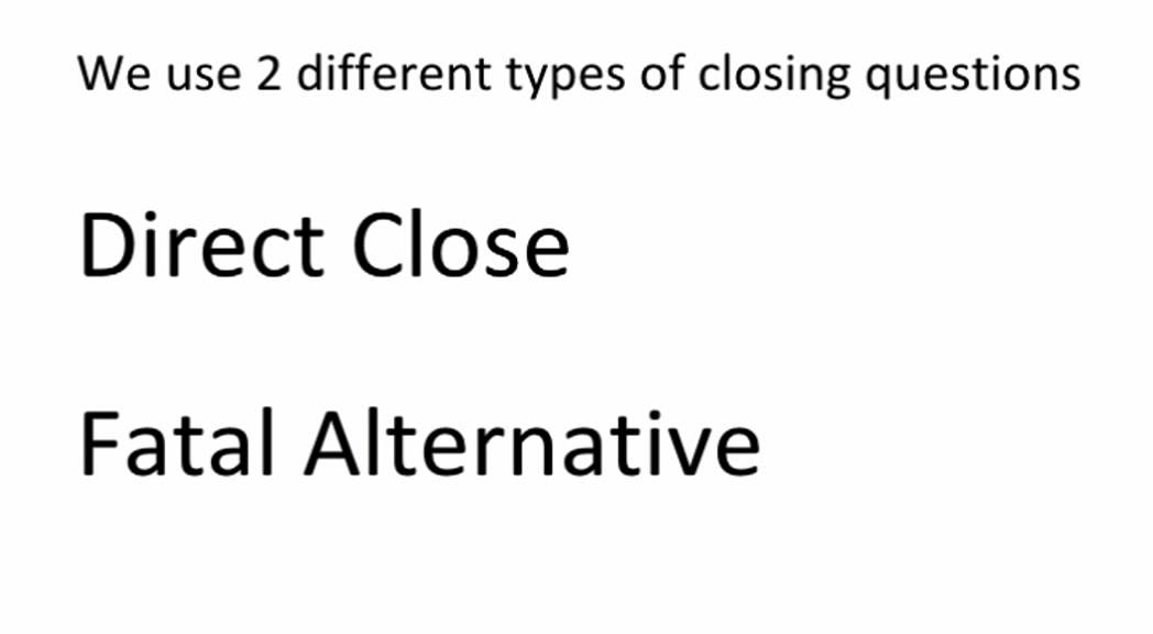 Session 3 Does the agent use the direct close effectively QuickTime H ...