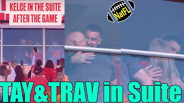NEW VIDEO! Taylor Swift and Travis Kelce HUG to celebrate Chiefs