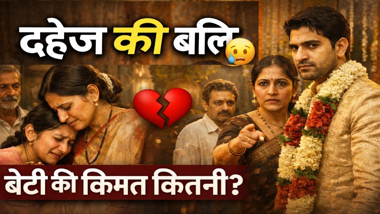 दहेज की बलि 😢 | एक बेटी की सच्ची लड़ाई जिसने समाज बदल दिया | Emotional Hindi Story । Hindi kahani 