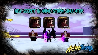 NEW SECRET IN ANIME STORM SIMULATOR UPDATE 2