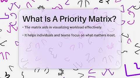 What Is A Priority Matrix? - The Personal Growth Path