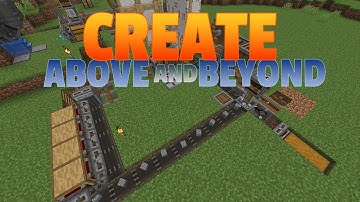 Create: Above and Beyond Ep 5 Andesite Alloy Automation!