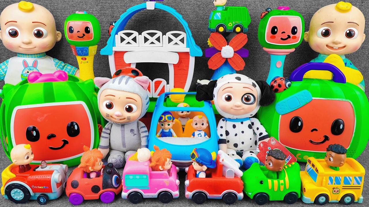 【新生活応援】YouTubeもTVも！37型TV&Chromecast4Kセット 96 Minutes Satisfying with Unboxing COCOMELON Petting Farm Playset