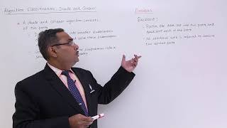Algorithm Classification Divide And Conquer