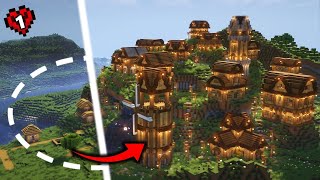 I Transformed a Village in Hardcore Minecraft (#1)