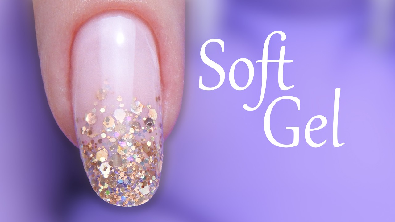 Soft Gel Encapsulado com Glitter