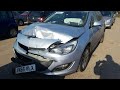 Crash Damaged 2015 Astra Estate Airbag + Dashboard Replacement