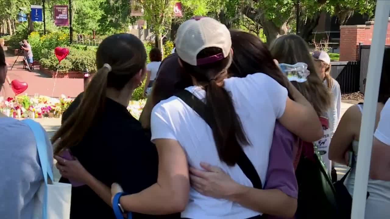 FSU students in 'disbelief' as memorial grows for victims YouTube