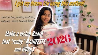 I tried creating an Effective 2026 VISION BOARD that actually Works |  Mounika Simhachalam screenshot 2