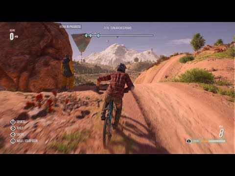 Riders Republic free roam gameplay PS5 4K HD