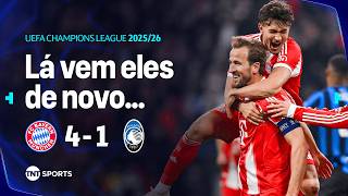 HARRY KANE FAZ GOLAÇO ABSURDO E BAYERN METE 10 X 2 NO AGREGADO NA CHAMPIONS | BAYERN 4 X 1 ATALANTA