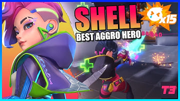 Why Shell is the BEST agro hero in T3 Arena