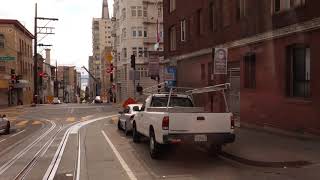 Fahrt mit den San Francisco Cable Cars 16.Mai 2018