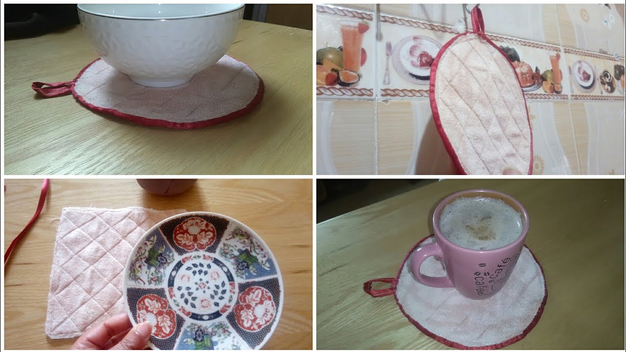 how to make a pot holder YouTube