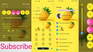 oppo and realme theme full pack new yellow screenshot 5