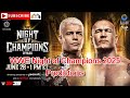 توقعات WWE Night Of Champions 2025 كودي رودس ضد راندي أورتن نهائي ملك الحلبة WWE 2K25 
