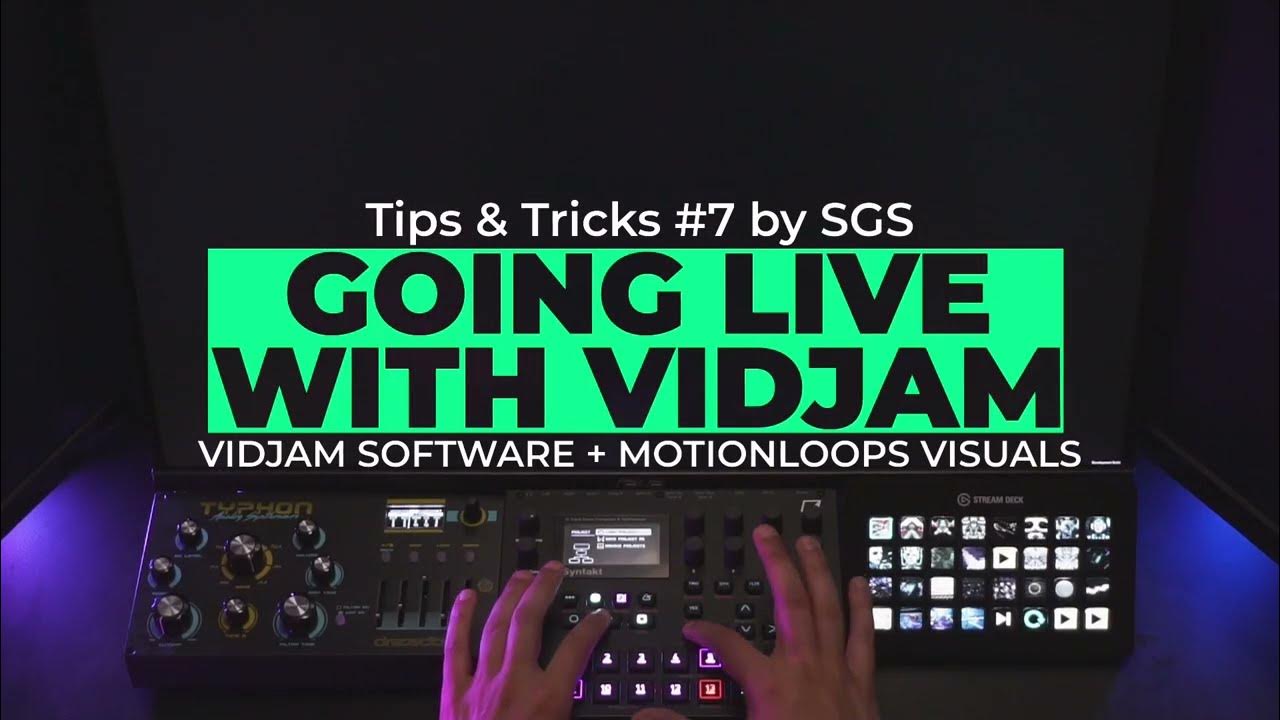 Vidjam Tips & Tricks #7a : Going Live - YouTube