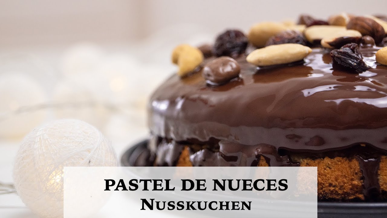 Cómo hacer un rico pastel de nueces y almendras 🍰Mandel-Nusskuchen mit ...