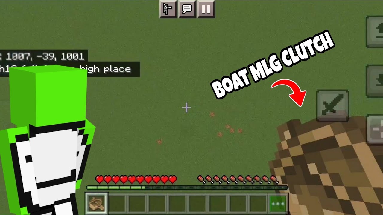 Boat MLG Clutch with New Controls Minecraft PE 1.19 YouTube
