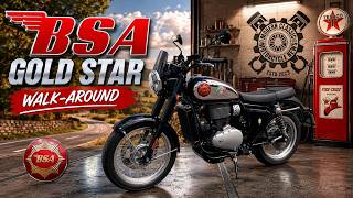 2024 BSA Gold Star Walk-Around | Classic British Style Meets Modern Engineering