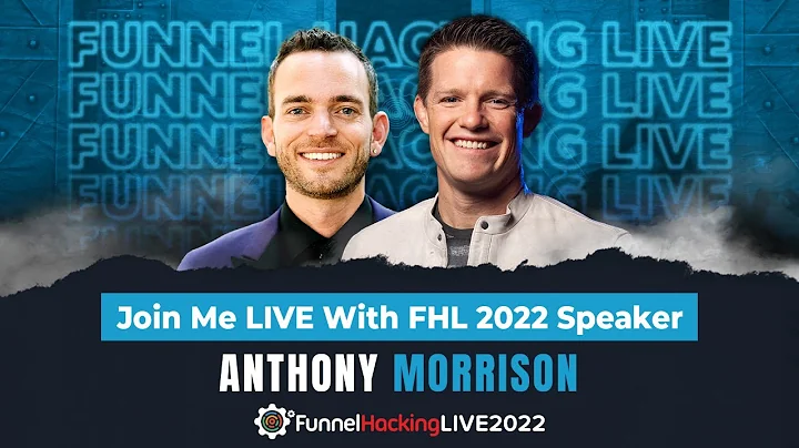 Join Me LIVE With Anthony Morrison To Talk About H...