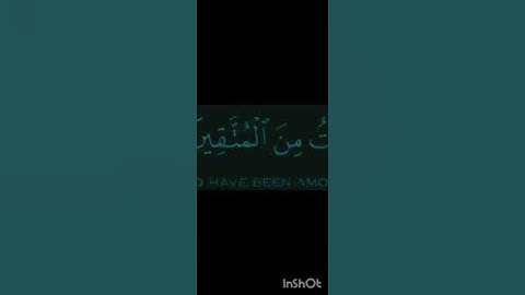 أن تقول نفسآ يا حسرتى .. تلاوه عطره