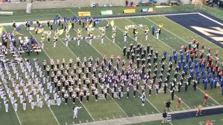 2015 University of Akron Marching Band High School Band Day