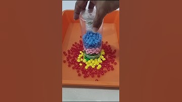 Reverse ◀️ Video. Colourful Pearls & Buttons. #shorts #asmr #pearl #business #satisfying #oddly