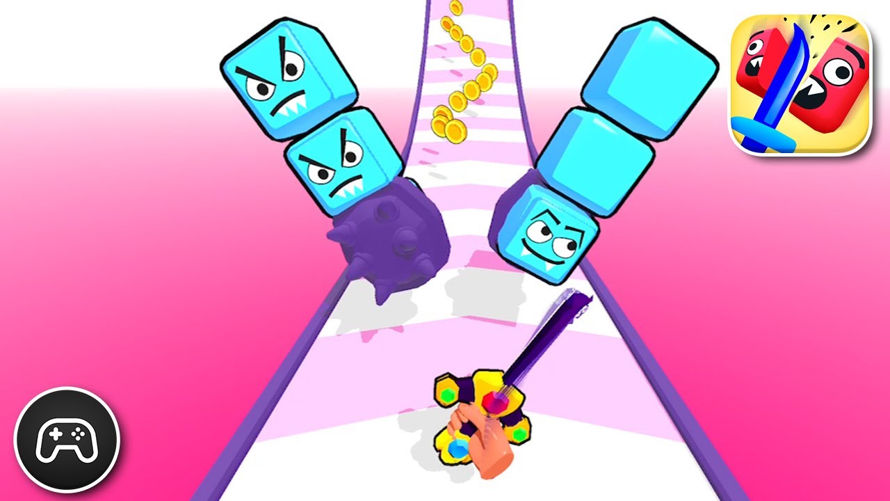 Sword Cut Run - Gameplay Walkthrough Part 12 - Survival Game Levels 40-42 (iOS, Android)