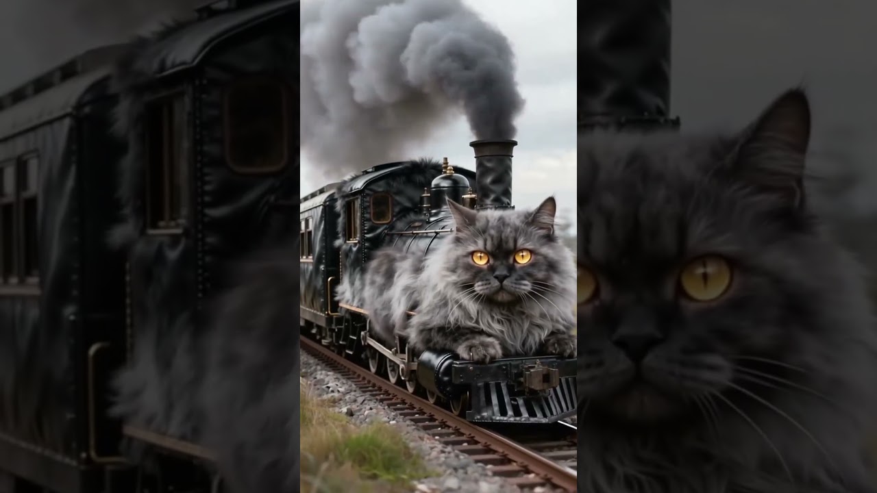 The Fantasy Train Built for Cat Lovers！！ 