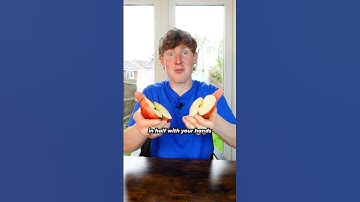 How To Split An Apple In Half With Your Hands