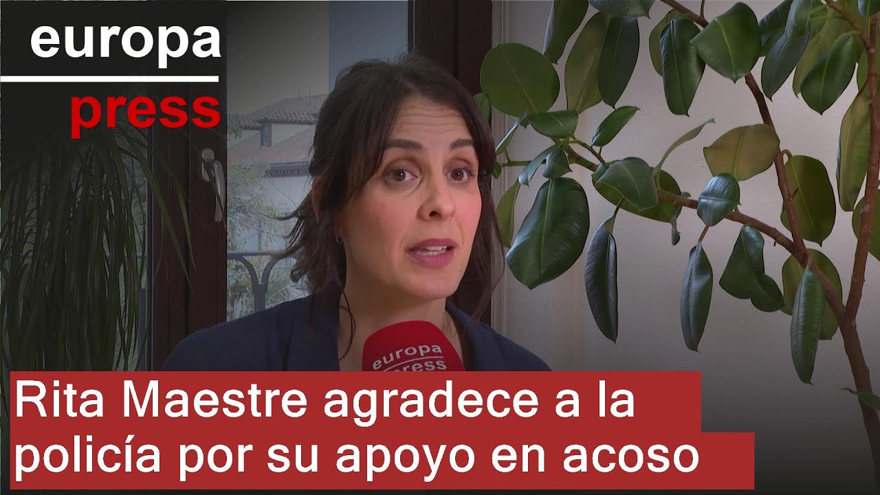 Rita Maestre, respaldada por sus compañeros, agradece la labor policial tras su caso de acoso