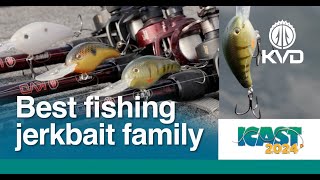 Catch more fish with KVD Elite Series jerkbait family - every size and configuration you need