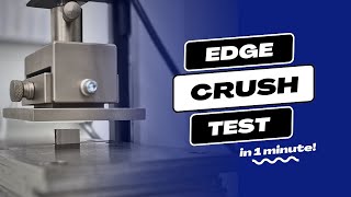Edge Crush Test (ISO 3037) | Analysis in one minute
