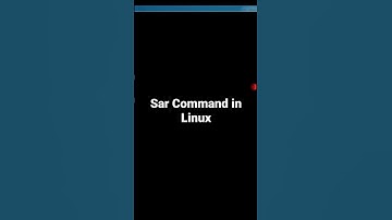 sar command in Linux #shorts
