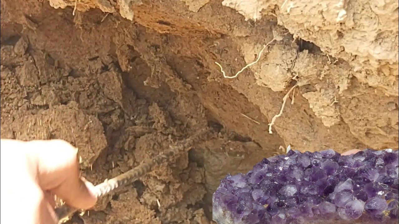 When I found the beautiful crystals of the Amethyst | Amethyst ...